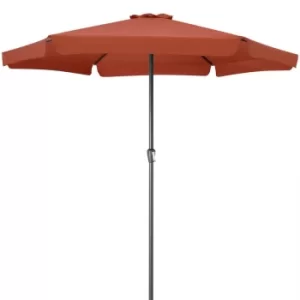 Image of Garden Sun Parasol 3.3m Patio Umbrella UV-40 Shade Canopy Large Terrace Balcony terracotta (de)