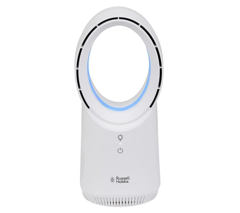Image of Russell Hobbs RHBLDLUSB25 5" Bladeless Tower Fan - White 5056233838533