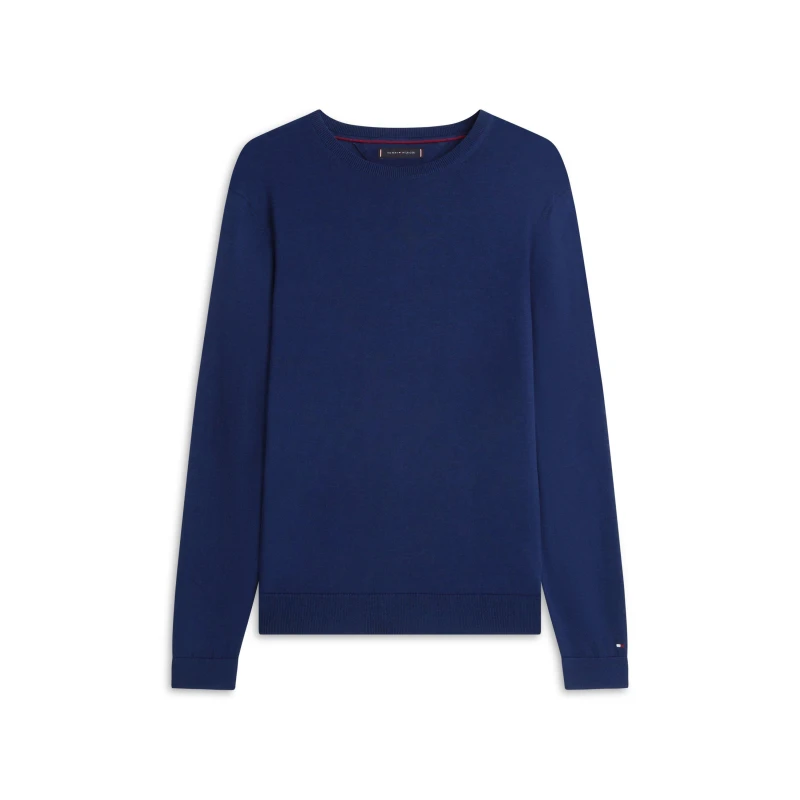 Image of Tommy Hilfiger Tommy DC Cttn Knit Sn62 Navy Iris male S