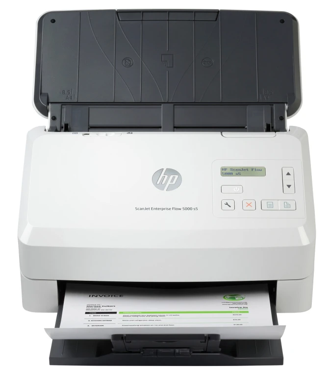 Image of HP ScanJet Enterprise Flow 5000 s5 Sheet-fed scanner 600 x 600 DPI A4 White 6FW09A