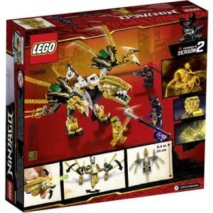 Image of 70666 LEGO NINJAGO Golden Dragon