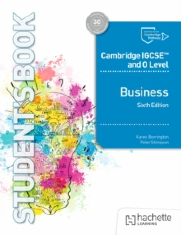 Image of Cambridge IGCSE and O Level Business Sixth Edition Paperback / softback