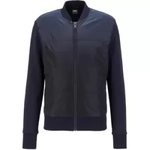 Image of Boss Skiles 38 Full Zip Fleece - Blue