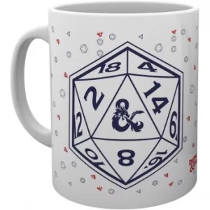Image of Dungeons and Dragons D20 Mug
