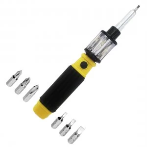 Image of High Street TV Bit 360 6-in-1 Screwdriver and Bit Set with 6 Screwdriver Bits