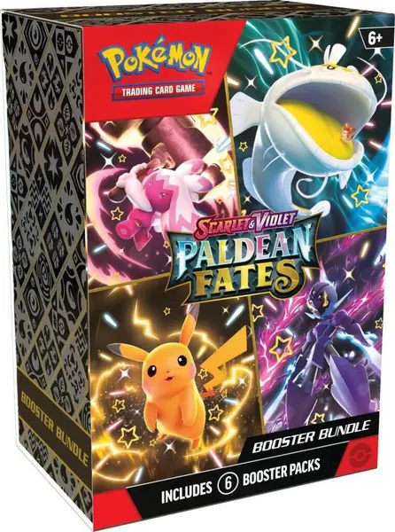 Image of Pokemon TCG Scarlet & Violet 4.5 Paldean Fates Booster Bundle