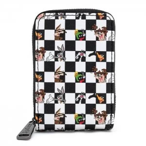 Image of Loungefly Looney Tunes Black and White Card Holder