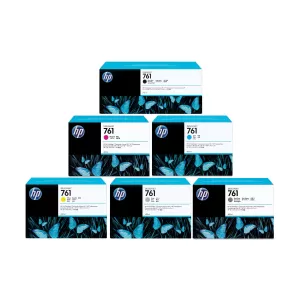Image of HP 761 Black And Colour Ink Cartridge