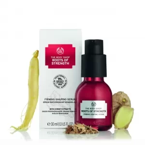 Image of The Body Shop Roots Of Strength Firming Shaping Serum