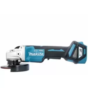Image of Makita DGA469Z 18v LXT Cordless Brushless X Lock Angle Grinder 115mm No Batteries No Charger No Case