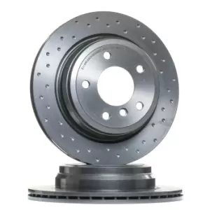 Image of BREMBO Brake disc XTRA LINE - Xtra 09.B338.2X Brake rotor,Brake discs BMW,3 Touring (E91),3 Limousine (E90),1 Schragheck (E87),3 Coupe (E92)