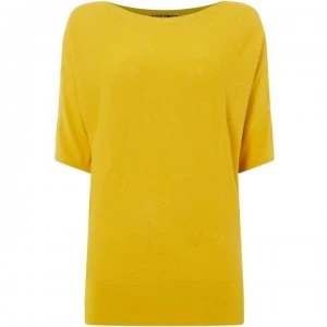 Image of Biba Eyelet Knit Top - Yellow