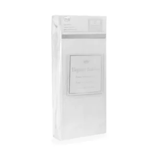 Image of Victoria London Elegance Bedding T200 Fitted Sheet King White