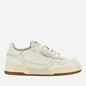 Image of Guess Jinny Logo Leather Trainers - UK 4
