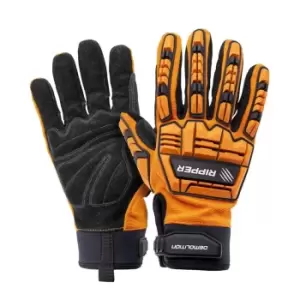 Image of Zipper Rbg-l Demolition Gloves (Large)