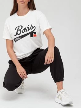 Image of Hugo Boss X Russell Athletic Evarsy T-Shirt White Size XS Women