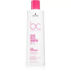 Image of Schwarzkopf Professional BC Bonacure Color Freeze Protective Shampoo For Colored Hair 500 ml