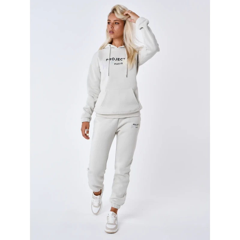 Image of Project X Paris Embroidered womens joggers Project X Paris Gris Female L