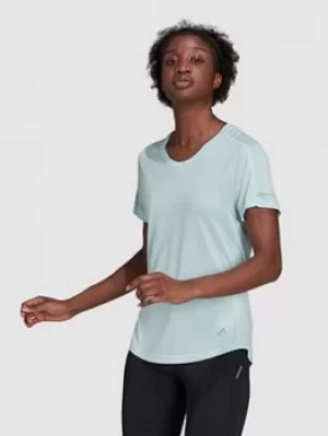 Image of adidas Run It Tee, Mint, Size XL, Women