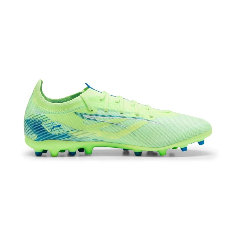 Image of Puma PUMA Ultra 5 Match Multi Ground Football Boots Mens Green male UK 7.5