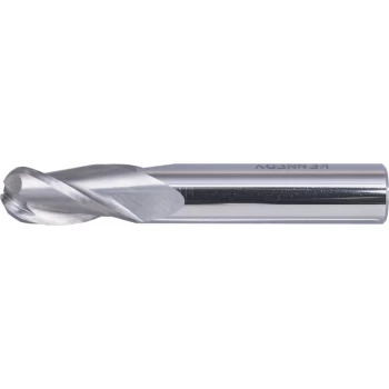 Image of 8.00MM Carbide Plain Shank 3 Flute Ball Nosed Slot Drills - Regular Series