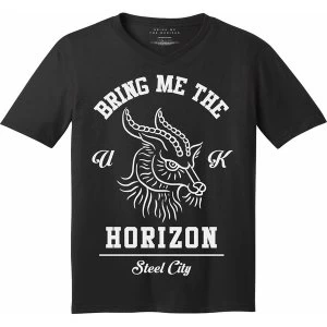 Image of Bring Me The Horizon - Goat Unisex Medium T-Shirt - Black