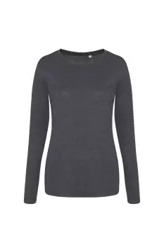 Image of Girlie Long Sleeve Tri-Blend T-Shirt