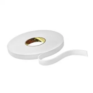 Image of 3M 9515W 9515W12 Double sided adhesive tape 9515W White (L x W) 33 m x 12mm