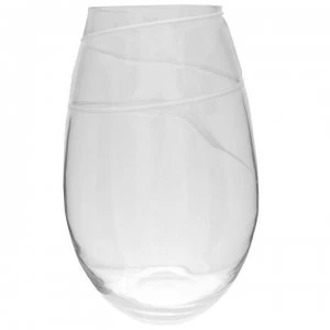 Image of Linea Linea White Swirl Vase - White