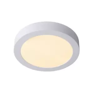 Image of Brice-Led Modern Flush Ceiling Light Bathroom - Ø24cm - LED Dim. - 1x15W 3000K - IP44 - White