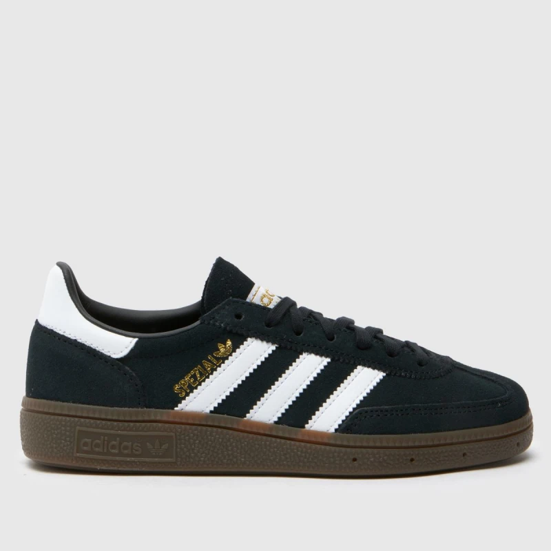 Image of adidas Originals Junior Handball Spezial Shoes Black/White unisex 4 (36.7)
