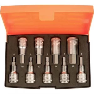 Image of Bahco Screwdriver bit 9 Piece S9HEX