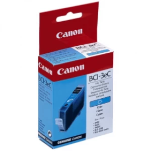 Image of Canon BCI3e Cyan Ink Cartridge