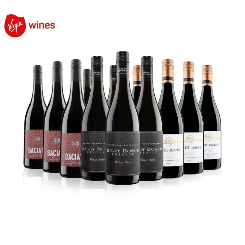 Image of Virgin Wines Must Have 12 Bottle Red Wine Case Red unisex 12