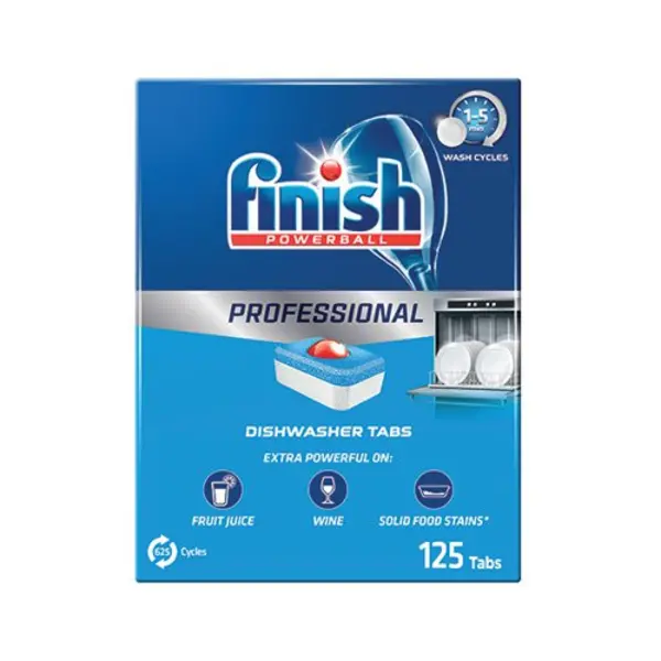 Image of Finish Powerball Professional Dishwasher Tablets (Pack of 125 tabs) 3052814