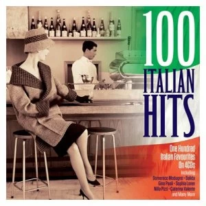 Image of 100 Italian Hits by Various Artists CD Album
