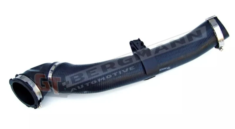 Image of GT-BERGMANN GT52-061 Turbocharger Hose with clamping pieces, Rubber with fabric lining Rubber with fabric lining Charger Intake Hose (3314)