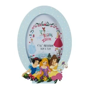 Image of Disney Princess Frame Snow White, Rapunzel & Belle