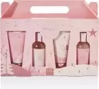 Image of The Kind Edit Co Utopia Pamper Collection - 50ml Body Lotion, 100ml Body Wash, 50ml Face Scrub, 100ml Shampoo