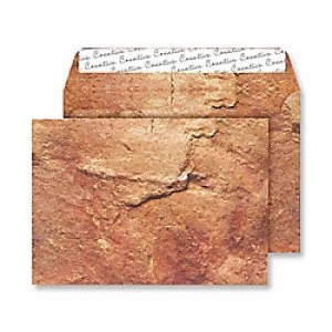 Image of Creative Senses Natural Finish Coloured Envelopes C5 Peel & Seal 162 x 229mm Plain 135 gsm Yorkshire Sandstone Pack of 125