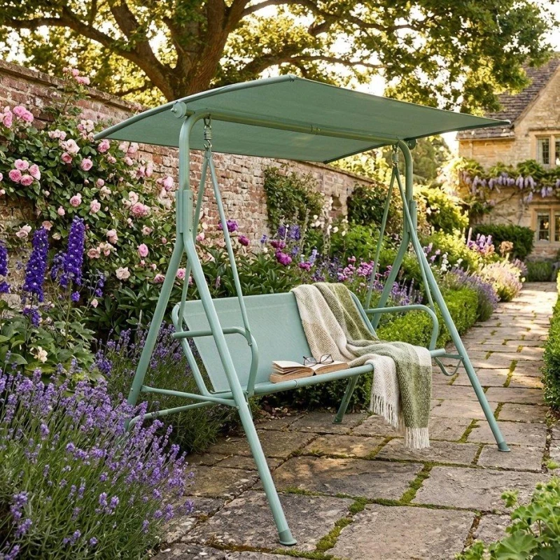 Image of Linea Linea Oxford 3p Swing 63 Sage Green unisex One Size