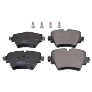 Image of Brake Pad Set ADB114220 by Blue Print front axle