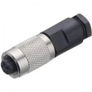 Image of Binder 99 0410 00 04 Series 712 Sub Miniature Circular Connector Nominal current details 3 A Number of pins 4