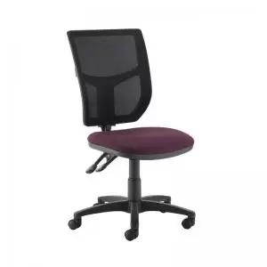 Image of Altino 2 lever high mesh back operators chair with no arms -