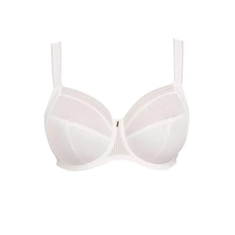 Image of Fantasie Womens underwired side-reinforced bra Fantasie Fusion Blanc Female 80D