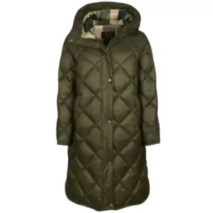 Image of Barbour Womens Sandyford Quilted Jacket Sage/Ancient 8