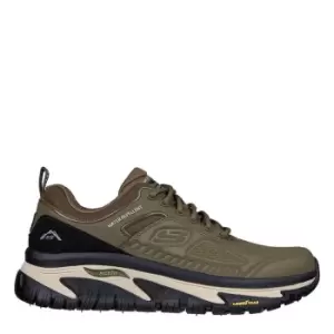 Image of Skechers Rubber Arch Fit Leather La - Green