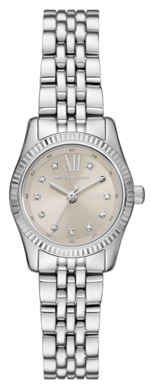 Image of Michael Kors MK4843 Womens Lexington (26mm) Silver Dial / Watch
