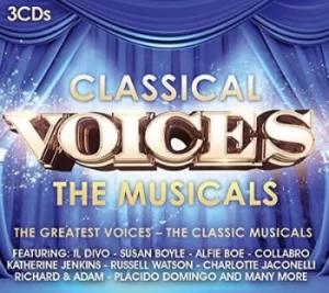 Image of Classical Voices The Musicals by Various Artists CD Album