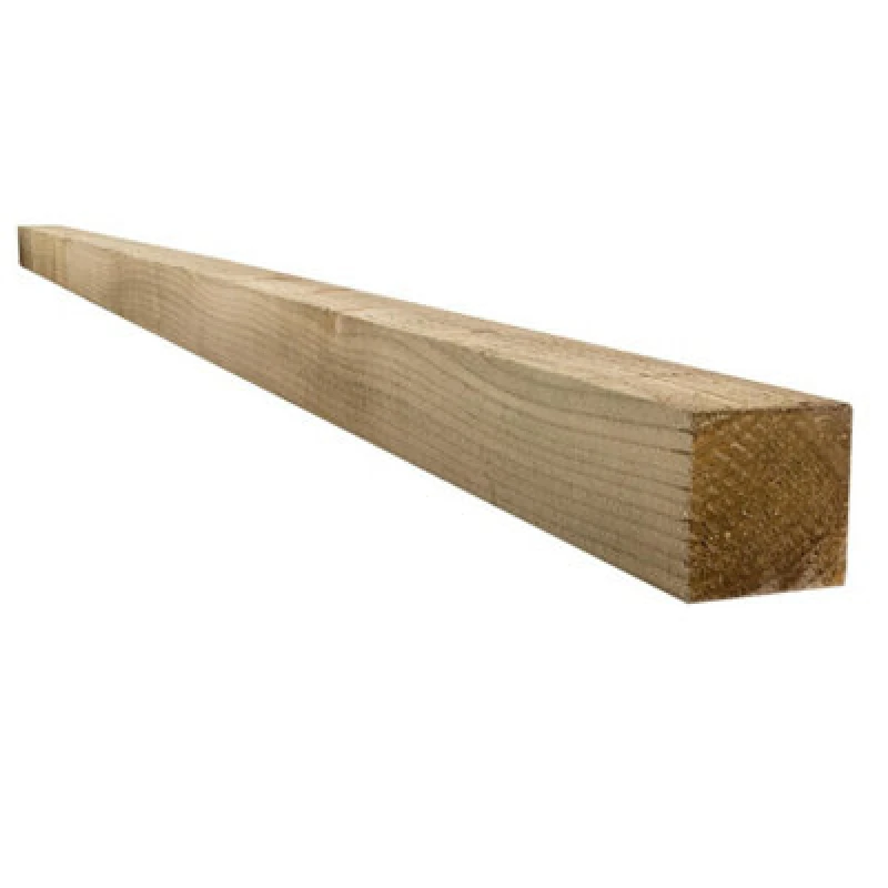Image of Snowdon Timber Treated 3X3" Fence Post (W) 75mm (H) 2.4M - Pack Of 4
